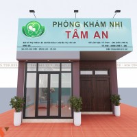 Thiết kế phòng khám nhi Tâm An thân thiện và chuyên nghiệp